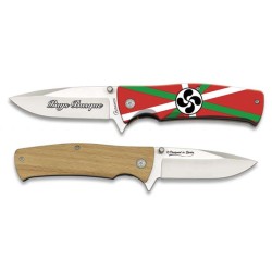 Navaja 3D bandera Pays Basque. Hoja: 8.8