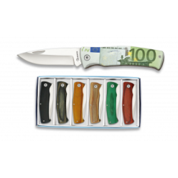 Navaja 3D  billete Albainox. Hoja:7cm