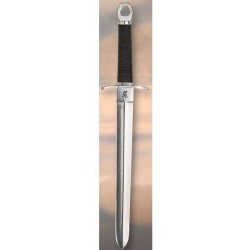 Cuchillo de Combate" Agincourt"INOX c/v cuero