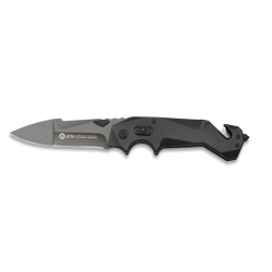 Navaja k25 negra titanium coated. h: 8.5