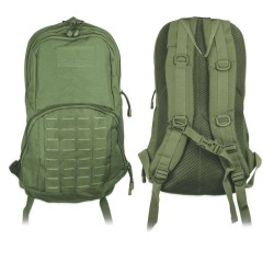 Mochila Barbaric Verde 30L Laser Cut