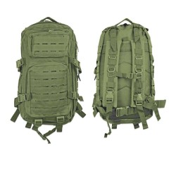 Mochila Barbaric verde 30 L Laser Cut