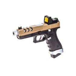 Pistola NUPROL. Vorsk EU17 Negro/ Tan