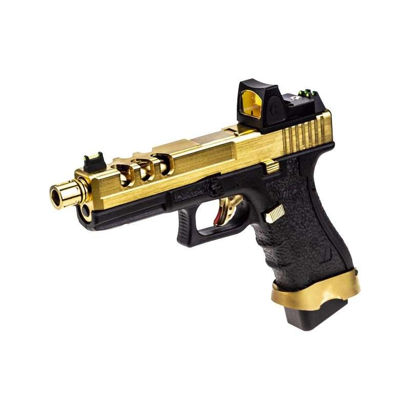 Pistola NUPROL. Vorsk EU17 Negro/ Dorado